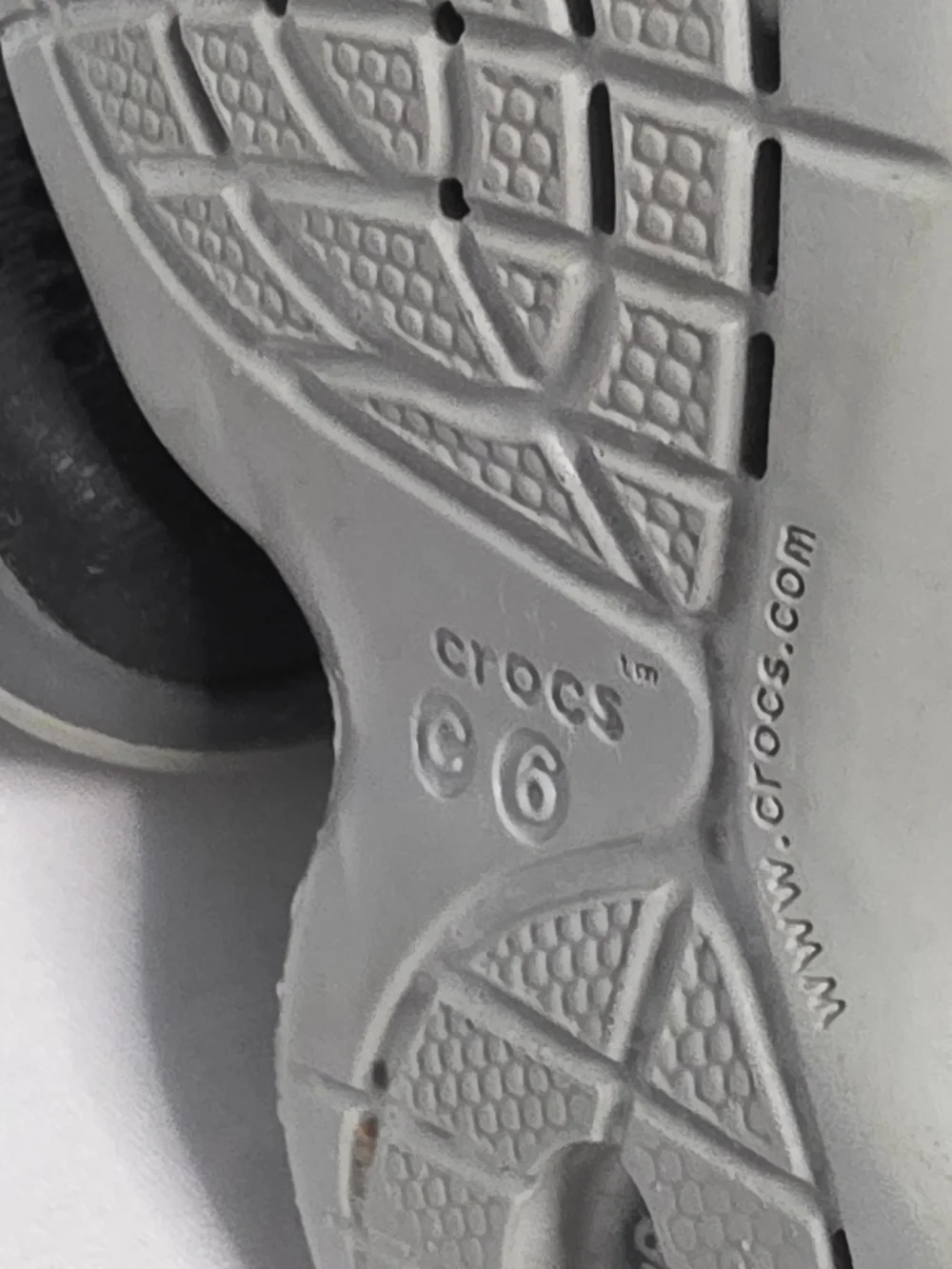Crocs Kids' Black and Gray Comfort Clogs